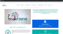 Desktop Screenshot of healerzone.com