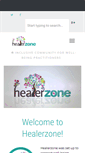 Mobile Screenshot of healerzone.com
